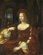 RAFFAELLO Sanzio Portrait de Jeanne d Aragon oil